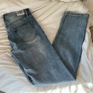 John Galt Low Rise Straight Light Blue Jeans